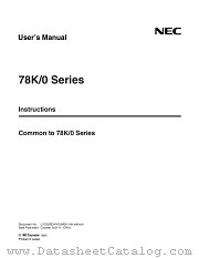 UPD780031AYCW-XXX datasheet pdf NEC