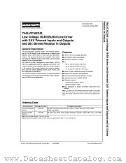 74ALVC162244T datasheet pdf Fairchild Semiconductor