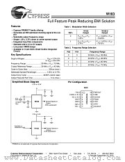 W183-5G datasheet pdf Cypress