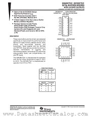 SN54BCT241 datasheet pdf Texas Instruments