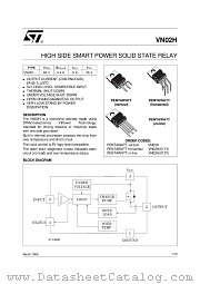 VN02H(012Y) datasheet pdf ST Microelectronics
