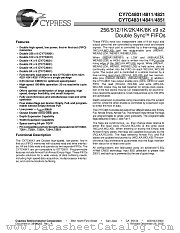 CY7C4851-10AC datasheet pdf Cypress