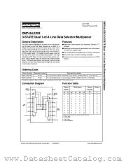 DM74ALS253MX datasheet pdf Fairchild Semiconductor