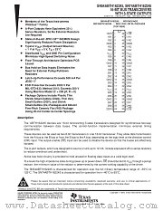SN74ABTH162245DLR datasheet pdf Texas Instruments