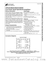 5962L9950401VCA datasheet pdf National Semiconductor