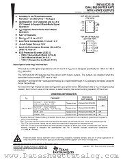 SN74AUC2G125YEPR datasheet pdf Texas Instruments