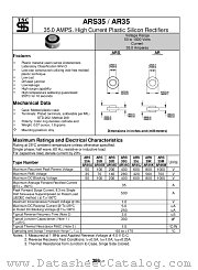 AR35D datasheet pdf Taiwan Semiconductor