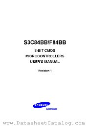 S3F84BB datasheet pdf Samsung Electronic