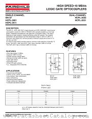 6N137WV datasheet pdf Fairchild Semiconductor