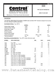 2N2604 datasheet pdf Central Semiconductor