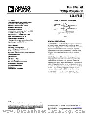 ADCMP566BCP datasheet pdf Analog Devices