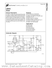 LM555CMM datasheet pdf National Semiconductor