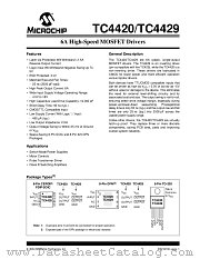 TC4420IJA datasheet pdf Microchip