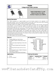 TS494CD datasheet pdf Taiwan Semiconductor