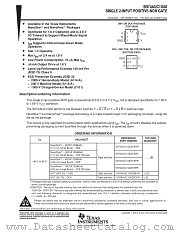 SN74AUC1G02YZAR datasheet pdf Texas Instruments