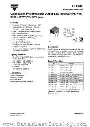 SFH608-2-X009 datasheet pdf Vishay