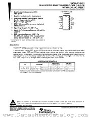 SN74AHC74Q datasheet pdf Texas Instruments