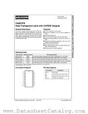 74ABT373CPC datasheet pdf Fairchild Semiconductor