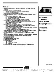 AT76C712 datasheet pdf Atmel