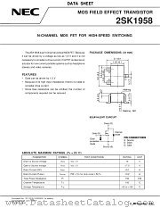 2SK1958-T1 datasheet pdf NEC