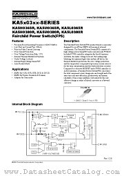 KA5M0380RYDTU datasheet pdf Fairchild Semiconductor