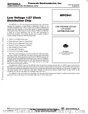MPC941 datasheet pdf Freescale (Motorola)