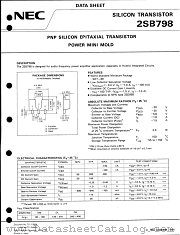 2SB798-T2 datasheet pdf NEC