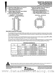 SN74BCT540ADWR datasheet pdf Texas Instruments