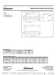 MTB10631-GYHR datasheet pdf Marktech Optoelectronics
