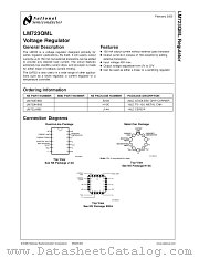 LM723CN datasheet pdf National Semiconductor