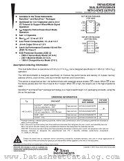 SN74AUC2G240YEPR datasheet pdf Texas Instruments