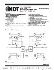 IDT70V9099L9PF datasheet pdf IDT