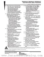 TMS320C6416TGLZ6 datasheet pdf Texas Instruments