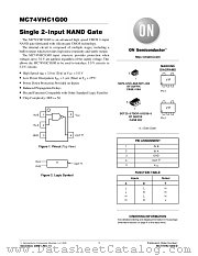 MC74VHC1G00DTT1 datasheet pdf ON Semiconductor