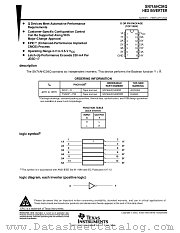 SN74AHC04QPWR datasheet pdf Texas Instruments