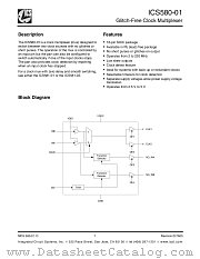 ICS580-01 datasheet pdf Texas Instruments
