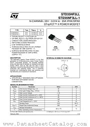 STD35NF3LLT4 datasheet pdf ST Microelectronics
