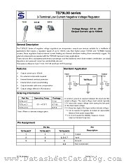 TS79L24CT datasheet pdf Taiwan Semiconductor