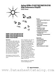 HSML-C191 datasheet pdf Agilent (Hewlett-Packard)
