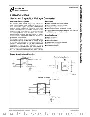LM2660MM datasheet pdf National Semiconductor