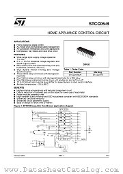 STCC05-BD4 datasheet pdf ST Microelectronics