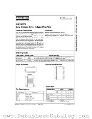 74LVX273MTC datasheet pdf Fairchild Semiconductor