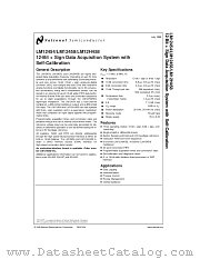 LM12454CIV datasheet pdf National Semiconductor