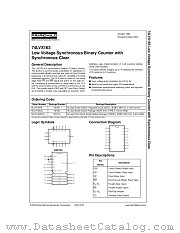 74LVX163MX datasheet pdf Fairchild Semiconductor