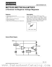 MC7906CT datasheet pdf Fairchild Semiconductor