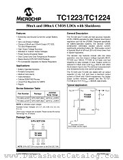 TC1223-2.7VCTTR datasheet pdf Microchip