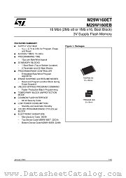 M29W160ET70N6E datasheet pdf ST Microelectronics