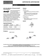 HUFA75321D3ST datasheet pdf Fairchild Semiconductor