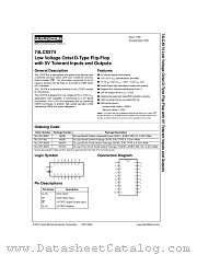 74LCX574MTC datasheet pdf Fairchild Semiconductor