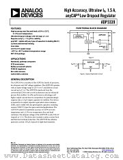 ADP3339AKC-3.3-RL datasheet pdf Analog Devices